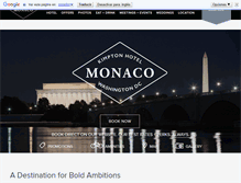 Tablet Screenshot of monaco-dc.com